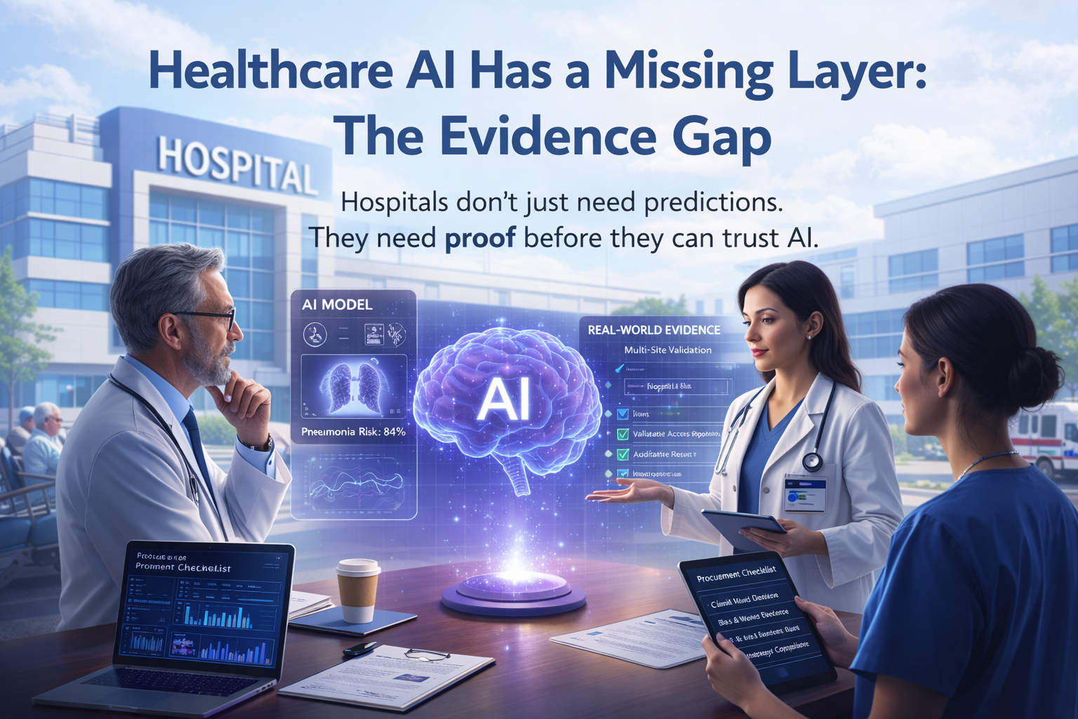 Healthcare AI Has a Missing Layer: The Evidence Gap