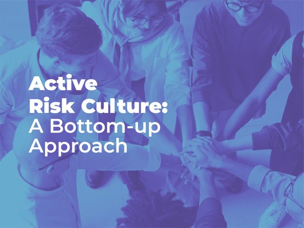 Embedding active risk culture: supporting a bottom-up approach