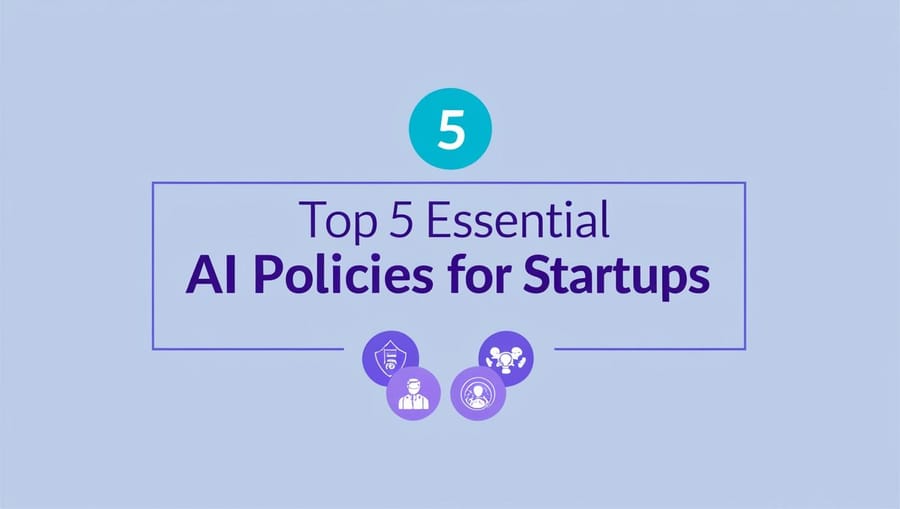 Top 5 AI Policies Every Startup Should Have — A Founder’s Field Guide